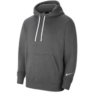 Bluzy męskie - BLUZA NIKE PARK 26 FLEECE HOODY SWOOSH IO9035-071 SZARY XXL - miniaturka - grafika 1