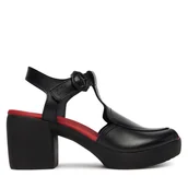 Sandały damskie - Sandały Fly London Fligfly P145419 Czarny - miniaturka - grafika 1