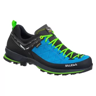 Salewa MTN Trainer 2 GTX Buty Mężczyźni, blue danube/fluo green UK 10 EU 44,5 2020 Buty podejściowe 00-0000061356-8375-10 - Sprzęt wspinaczkowy - miniaturka - grafika 1