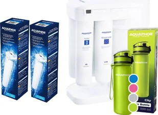 Aquaphor Zestaw promocyjny RO-101S MORION butelka + wkłady rok - Wkłady filtrujące - miniaturka - grafika 1