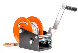 WYCIĄGARKA WCIĄGARKA RĘCZNA KORBOWA LINOWA 1200 LBS 545kg FALON-TECH - Wciągarki - miniaturka - grafika 6