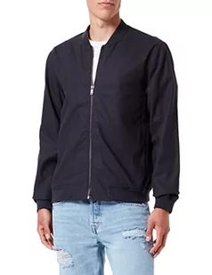 Kurtka męska Only & Sons Onsoliver Linen Bomber JKT, granatowy, XS - Kurtki męskie - miniaturka - grafika 1