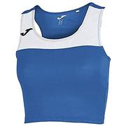 Koszulki i topy damskie - Joma Joma Race damski T-shirt rozmiar królewski niebieski/biały 900758.702.2XL - miniaturka - grafika 1