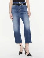 Spodnie damskie - Pinko Jeansy 100114 A0HG Niebieski Boyfriend Fit - miniaturka - grafika 1