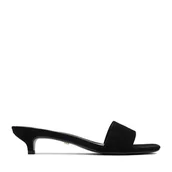 Klapki i japonki damskie - Klapki GINO ROSSI EO-V2229-111-5 Czarny - miniaturka - grafika 1