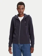 Bluzy damskie - Gant Bluza Shield 4201412 Granatowy Regular Fit - miniaturka - grafika 1