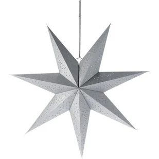 Gwiazda CHRISTMAS DECORATION 75 cm Srebrny - Ozdoby bożonarodzeniowe - miniaturka - grafika 1
