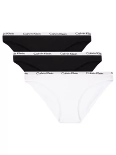 Calvin Klein Underwear Komplet 3 par fig klasycznych 000QD3588E Kolorowy - Majtki damskie - miniaturka - grafika 1