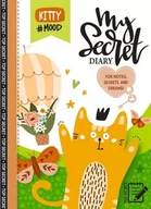 Zabawki kreatywne - Pamiętnik 135x197/48K kratka TW brokat Kot - Fresh - miniaturka - grafika 1