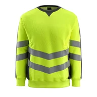 Odzież robocza - BLUZA MASCOT SAFE SUPREME WIGTON 50126-932; ŻÓŁTY HI-VIS/CZERŃ - miniaturka - grafika 1