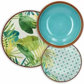 Talerze - TOGNANA Zestaw TOGNANA Jungle 18 elementów) - miniaturka - grafika 1
