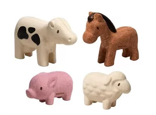 Plan Toys Zestaw zwierzęta gospodarskie - Figurki dla dzieci - miniaturka - grafika 1