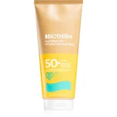 Balsamy i kremy do opalania - Biotherm Kremy przeciwsłoneczne Waterlover Hydrating Sun Milk SPF 50 200 ML 200 ml - miniaturka - grafika 1