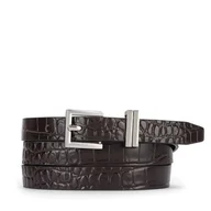 Paski - Pasek Gino Rossi BLYL23004 Brązowy - miniaturka - grafika 1