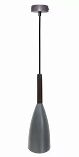 Candellux Lampa Wisząca Flen Ii 1 Szary 50101262 - Lampy sufitowe - miniaturka - grafika 1