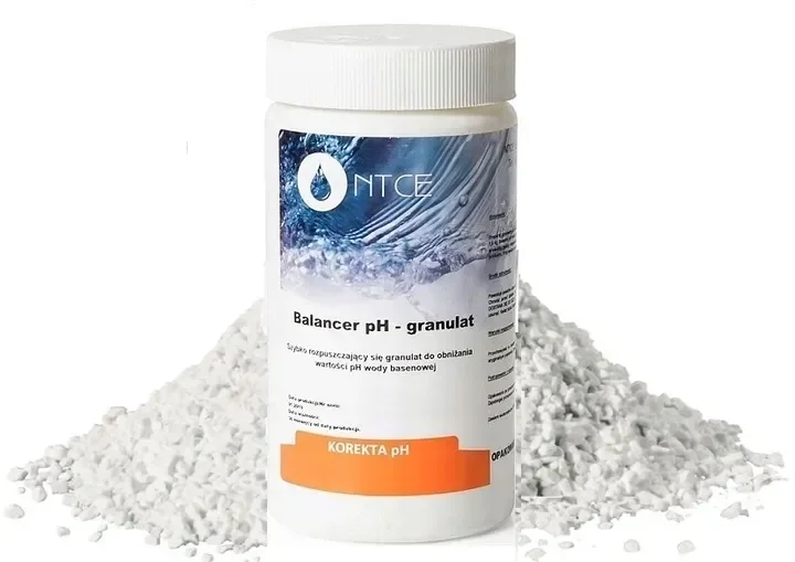 Ph- Minus Granulat Obniżanie Ph W Basenie Jacuzzi Chlor Do Basenu 1,5kg