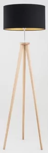 Alfa Goldi lampa podłogowa 1-punktowa naturalna/czarny 9286 9286 - Lampy stojące - miniaturka - grafika 1