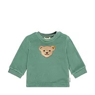 Bluzy dla dziewczynek - Steiff Bluza dziecięca uniseks, Sagebrush Green, 50 cm - miniaturka - grafika 1