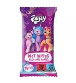 Dekoracje domu - My Little Pony chusteczki nawilżane 15 sztuk - miniaturka - grafika 1