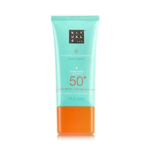 Rituals The Ritual Of Karma Invisible Sun Protection Face Cream 50+ Preparat do opalania twarzy 50 ml - Balsamy i kremy do opalania - miniaturka - grafika 1