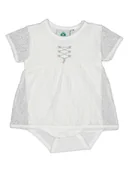 Body dla niemowląt - Isartrachten Body w kolorze białym - miniaturka - grafika 1