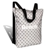 Plecaki - Bench szary plecak nylonowy plecak miejski print shop damski 30x40x13 plecak damski D2ORI303N - miniaturka - grafika 1