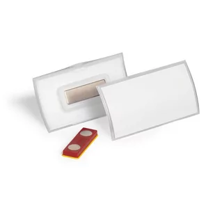 Identyfikator DURABLE 40x75mm Click Fold z magnesem 825919 10szt. - Identyfikatory - miniaturka - grafika 1