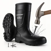 Obuwie robocze - KALOSZE robocze GUMOWCE do przemysłu SOLIDNE GUMIAKI ANTYPRZEBICIOWE S5 45 - miniaturka - grafika 1