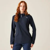Bluzy sportowe damskie - Regatta Polar damski Montes Niebieski, Rozmiar: 46 - miniaturka - grafika 1