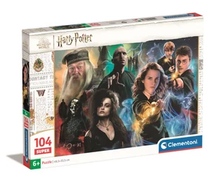 Clementoni, Puzzle, Super Kolor, Harry Potter, Super 104 el. - Puzzle - miniaturka - grafika 1