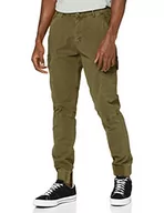 Spodnie męskie - Blend Spodnie męskie, zielony (Martini Olive 77238), 36W / 34L - miniaturka - grafika 1