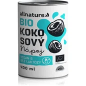Napoje roślinne - Allnature Napój kokosowy BIO napój kokosowy w jakości BIO 400 ml - miniaturka - grafika 1