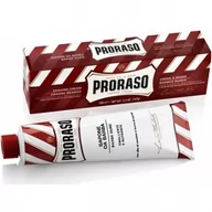 Kosmetyki do golenia - Proraso Red Shaving Cream krem do golenia do skóry suchej z twardym zarostem 150ml - miniaturka - grafika 1