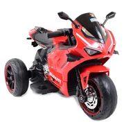 Pojazdy elektryczne dla dzieci - Mega Motor 3 Kołowy Bupaiti, Dwa Silniki, Świecące Koła Bpd-818 - miniaturka - grafika 1