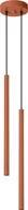 Lampy sufitowe - Lampa wisząca PASTELO 2 ochra czerwona 2xG9 8W stal 104x15x15cm Sollux Lighting - miniaturka - grafika 1