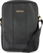 Etui do tabletów - Etui na tablet Guess Guess Torba GUTB10TBK 10" czarna/black Saffiano uniwersalny - miniaturka - grafika 1
