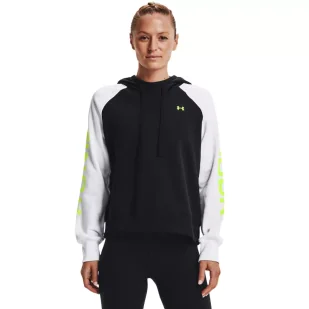 Bluza damska Under Armour Rival Fleece CB Hoodie - Bluzy sportowe damskie - miniaturka - grafika 1