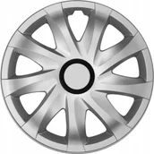 Kołpaki samochodowe - Kołpak 16" Kando wciskany srebrny 1szt 246 - miniaturka - grafika 1