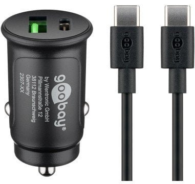 Dual USB zestaw do szybkiego ładowania samochodowego USB-C 27 W