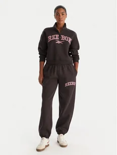 Reebok Spodnie dresowe Marvs RK25165CCW Szary Regular Fit - Spodnie sportowe damskie - miniaturka - grafika 1