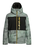 Kurtki i płaszcze dla chłopców - Quiksilver Zamek błyskawiczny dla chłopców zielony XS/8 - miniaturka - grafika 1