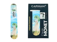 Zakładki do książek - Zakładka magnetyczna - C. Monet, Kobieta z Parasolem CARMANI - miniaturka - grafika 1