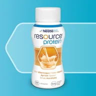Żywienie medyczne - Nestle 8x Resource Protein smak morelowy 200 ml - miniaturka - grafika 1