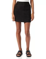 Spódnice - VERO MODA Krótka spódnica damska, czarny, XS - miniaturka - grafika 1