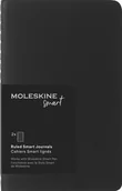 Zeszyty szkolne - Zestaw 2 Zeszytów Moleskine Smart Cahier Journals P linie, czarny - miniaturka - grafika 1