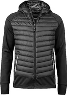 Kurtki męskie - Deproc Active Męska kurtka polarowa, wiatrówka, kurtka przejściowa MIRK PEAK MEN, czarny, 3XL - miniaturka - grafika 1