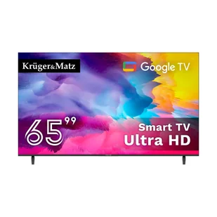 Telewizor Kruger&Matz 65" UHD Google TV 5.0 - Telewizory - miniaturka - grafika 1