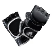 Rękawice bokserskie - RĘKAWICE PIĄSTKÓWKI ADIDAS MMA GRAPPLING PU ADIMMA01 – Czarny - miniaturka - grafika 1
