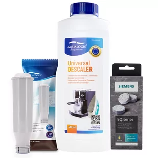 Zestaw Bosch - AL-Tes46, Uniwersalny Odkamieniacz 500ml, Siemens TZ80001 Tabletki Czyszczące - Akcesoria i części do ekspresów do kawy - miniaturka - grafika 1