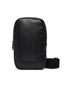 Nerki - Calvin Klein Saszetka Emblem Aop Coated Square Sling LV04D3335G Czarny - miniaturka - grafika 1